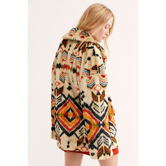 Free People Carmella Fur Coat - Picture 3 of 7